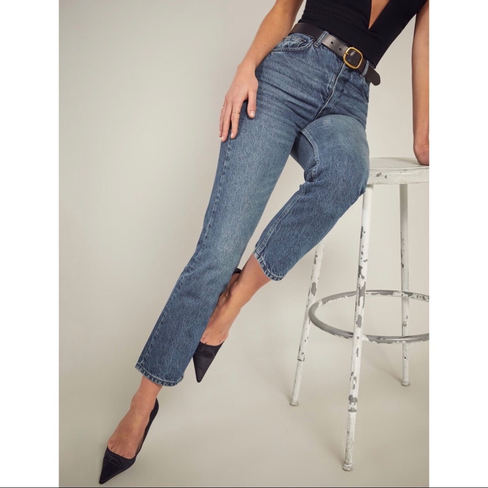 Reformation Cynthia high relaxed jean
